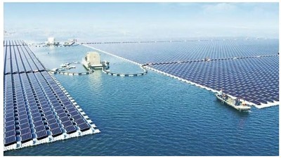 China inauguró la planta flotante de energía solar más grande del mundo
