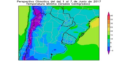 Informe climático semanal - por Ing. Agr. Eduardo Sierra