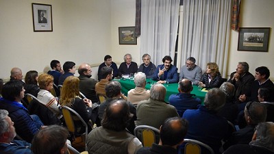 El Ministros Sarquís encabezo una jornada con productores, empresarios y vecinos