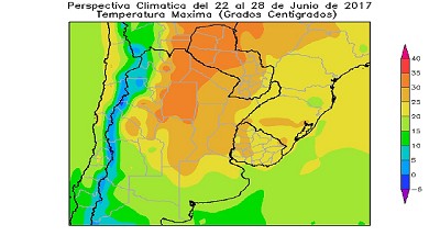 Informe climático semanal - por Ing. Agr. Eduardo Sierra