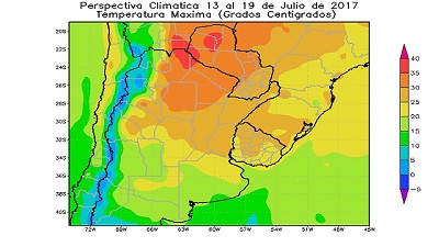 Informe climático semanal - por Ing. Agr. Eduardo Sierra