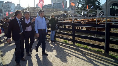 Autoridades nacionales, provinciales y de la Ciudad visitaron la Exposición Rural