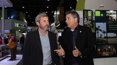 Frigerio visitó la Exposición Rural de Palermo