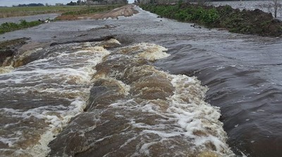 Se agravan los anegamientos en los campos de Buenos Aires
