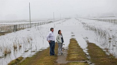 Las inundaciones afectan casi un tercio de la producción agropecuaria