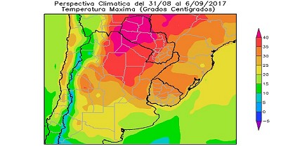 Informe climático semanal - por Ing. Agr. Eduardo Sierra