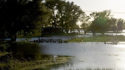Estimación del área afectada por inundaciones en la región pampeana