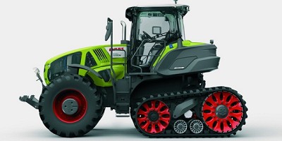 Claas presenta el primer tractor con suspensión full