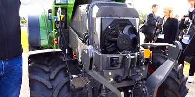 AGCO presentó un tractor 100% eléctrico y con 5 horas de autonomía