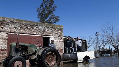 Por la inundación, se derrumba el precio de los campos en Santa Fe y Córdoba
