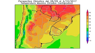 Informe climático semanal - por Ing. Agr. Eduardo Sierra