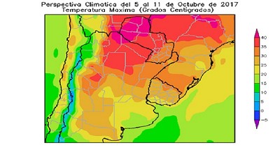 Informe climático semanal; por Ing. Agr. Eduardo Sierra