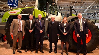 CLAAS presentó una decena de novedades en Agritechnica 2017