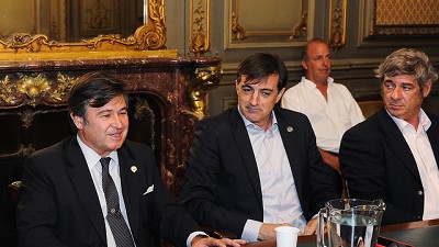 La Comisión Directiva de la Sociedad Rural Argentina recibió a Esteban Bullrich