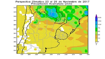 Informe climático semanal - por Ing. Agr. Eduardo Sierra