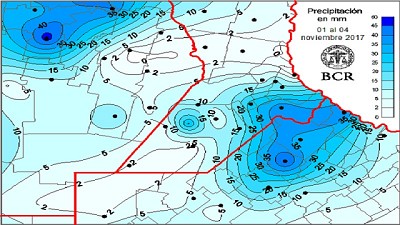 El 70 % de la región núcleo recibió menos de 10 mm y no hay nuevas lluvias a la vista