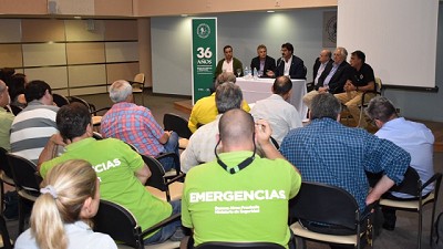 Acciones coordinadas para la prevención y mitigación de eventuales incendios rurales