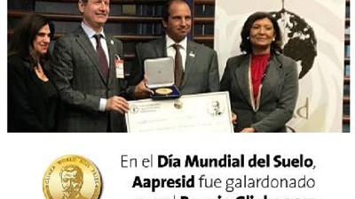 Aapresid es distinguida con el Premio Glinka 2017