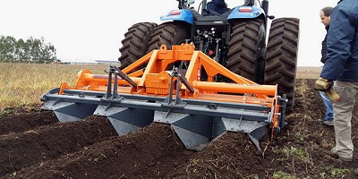 Yomel presentó la grada rotativa Magnum 3500 para horticultura