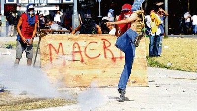 La violencia y el peligro de regresar al pasado