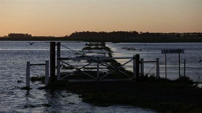 Productores de Lobería reclaman una obra para evitar las inundaciones