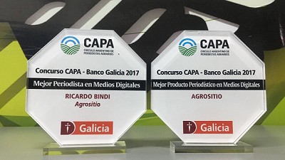 Compartimos con vos los 2 Premios CAPA - Banco Galicia 2017 que ganamos