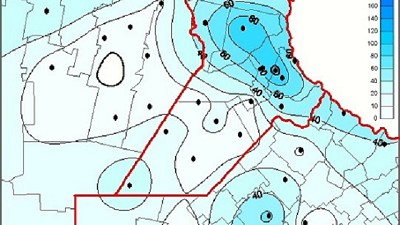 El 70% de Bs. As. recibió menos de 30 mm y el 80% de la región núcleo menos de 20 mm