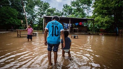 Salta sufre la mayor crecida del Pilcomayo en diez años