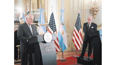 Acero, carnes y biodiésel: los planteos del Gobierno ante el canciller de Trump