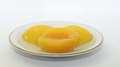 Se reabre el Registro para la exportación de duraznos en almíbar enlatados a México