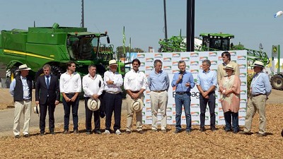 Etchevehere acompañó al presidente Macri en la inauguración de Expoagro