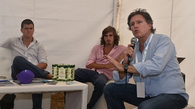 Los jóvenes viven Expoagro desde su propia zona