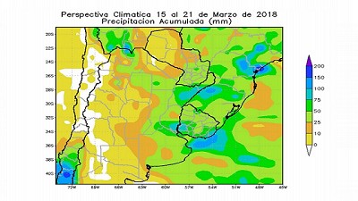Informe climático semanal; por Ing. Agr. Eduardo Sierra