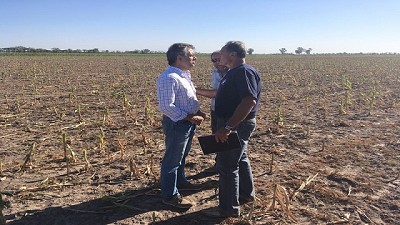 Productores santafesinos expresaron su preocupación al ministro de Agroindustria 