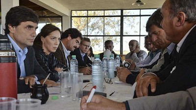 Vidal hizo anuncios por $2600 millones para el campo bonaerense