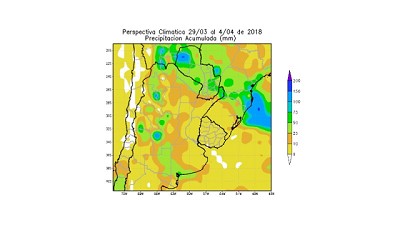 Informe climático semanal - por Ing. Agr. Eduardo Sierra