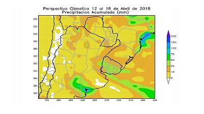 Informe climático semanal; por Ing. Agr. Eduardo Sierra
