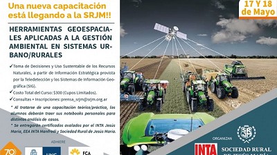 Llega a SRJM un Novedoso Curso sobre Herramientas Geoespaciales