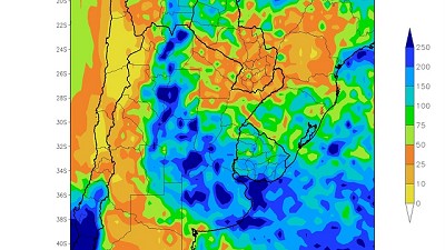 Abril dejó para el campo lluvias acumuladas de hasta 250 milímetros