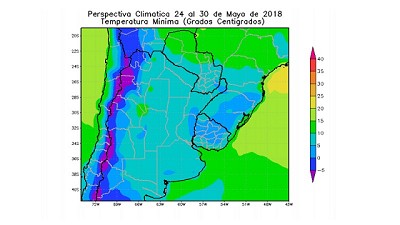 Informe climático semanal - por Ing. Agr. Eduardo Sierra