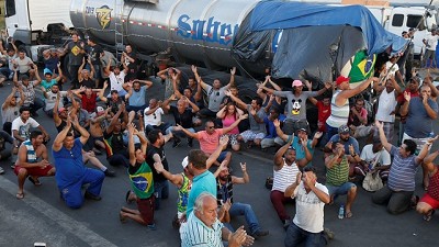 La huelga camionera causó enormes pérdidas a la agroindustria brasileña
