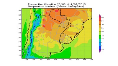 Informe climático semanal - por Ing. Agr. Eduardo Sierra