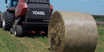 Las rotoenfardadoras apuntan hacia el atado con red