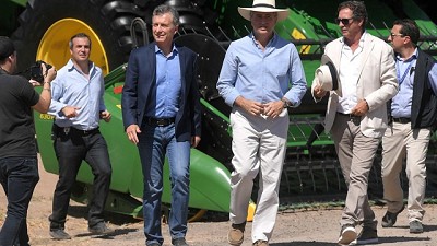 Mauricio Macri recibe a la Mesa de Enlace para terminar la polémica