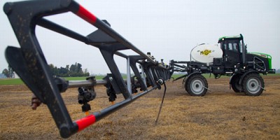 Las pulverizadoras van hacia los botalones Extra Large