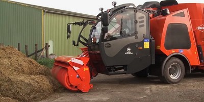 Kuhn diseñó un nuevo mixer autopropulsado que se carga solo