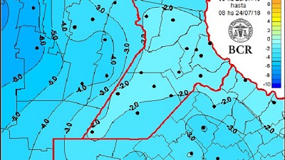 El día más frío del 2018, más de 12 horas con los termómetros bajo cero