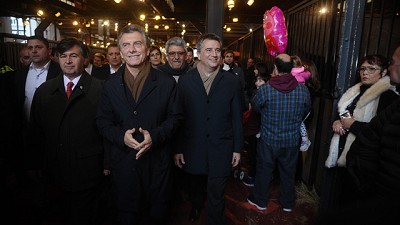 Mauricio Macri adelantó su visita y llegó de sorpresa a la Exposición Rural