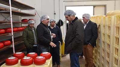 Sarquís visitó Salliqueló y Carhué y se reunió con productores