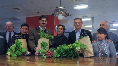 Productores hortícolas de La Plata comercializarán sus productos en forma directa a una importante cadena de hotel